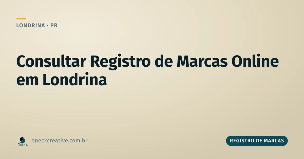 Consultar registro de marcas online em Londrina: cuidado com quem cobra pelo que é grátis