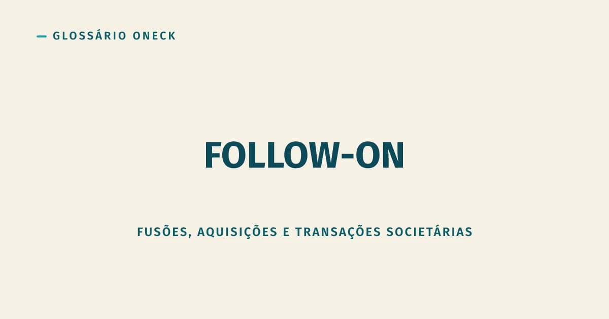 Follow-on: a empresa aberta volta à bolsa por dinheiro