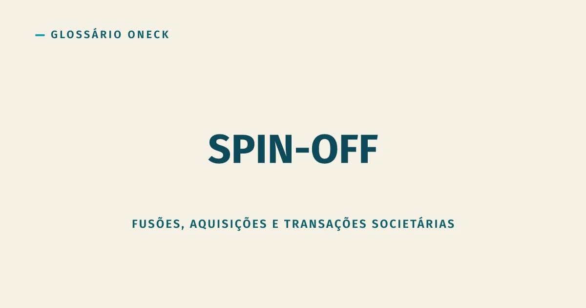 Spin-off: separar uma parte de si nem sempre é nobre